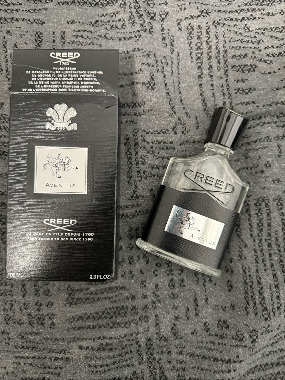 Budget Creed aventus with box barely sprayed